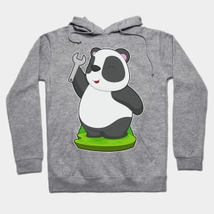 Panda Handyman Wrench Hoodie